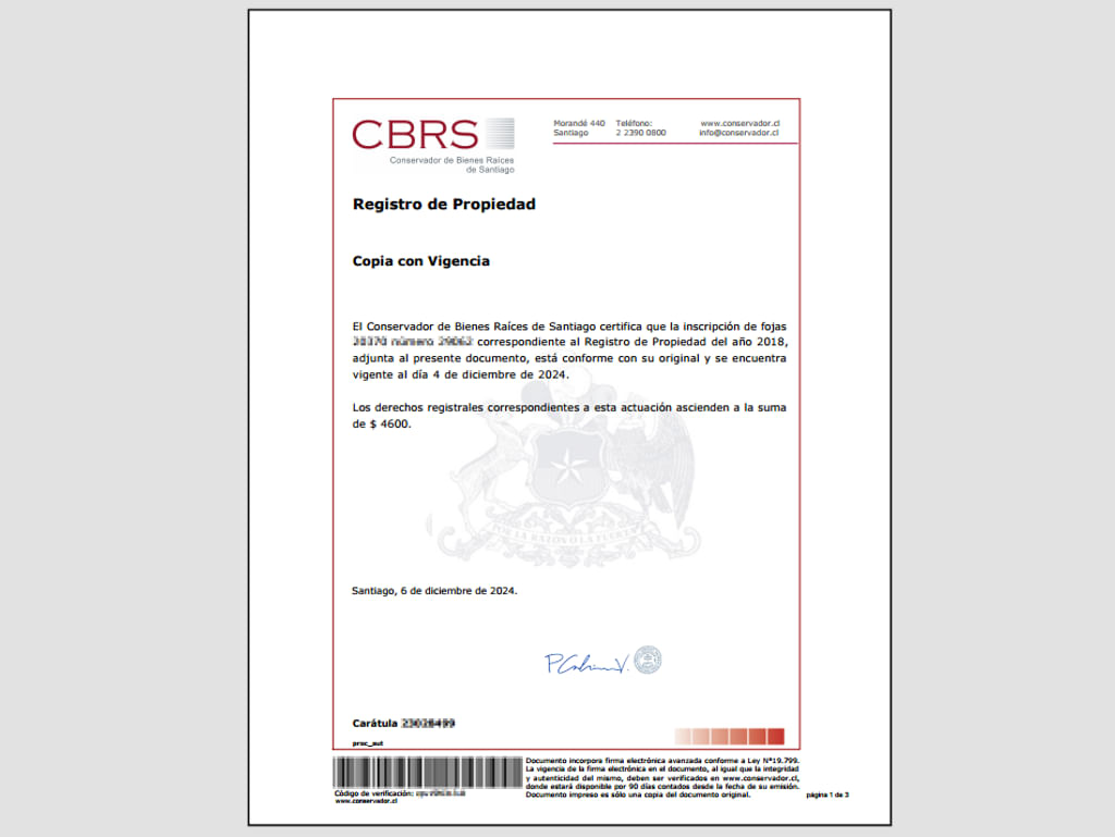 imagen Certificados de Dominio Vigente