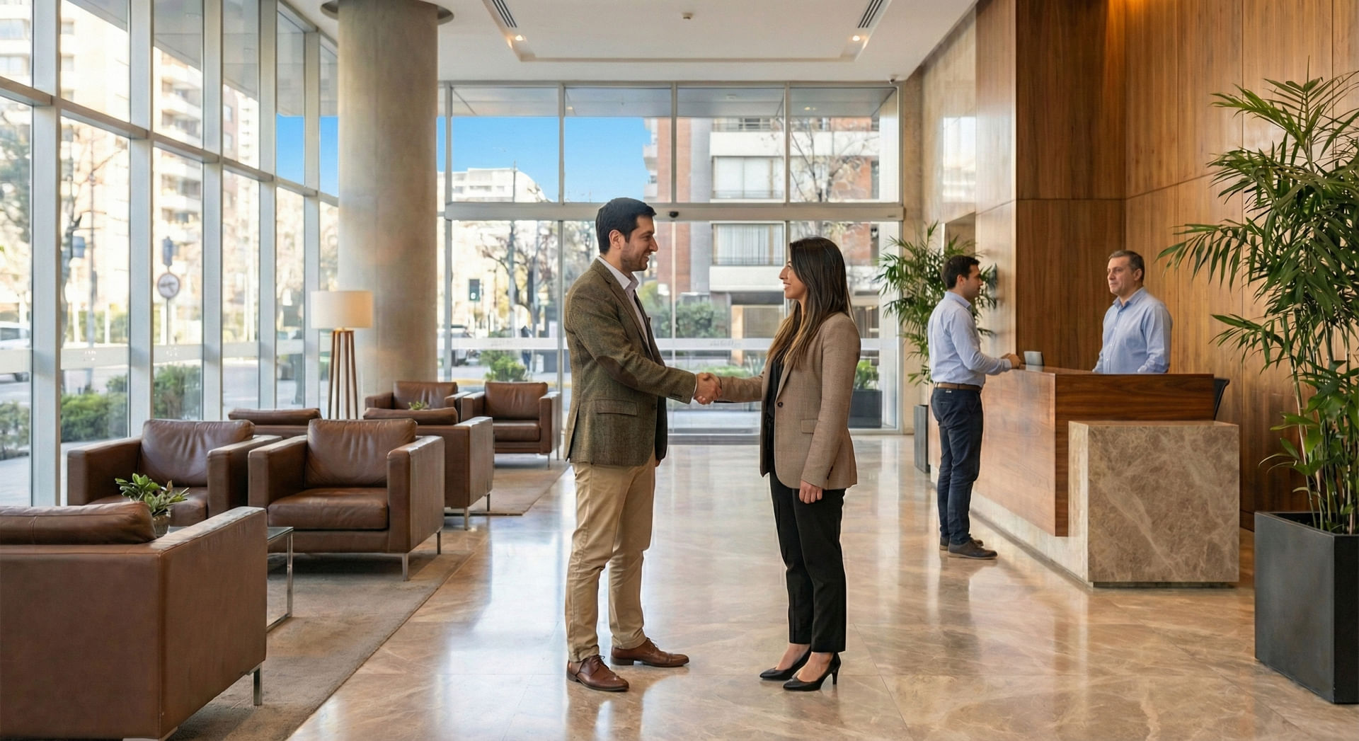 imagen de personas estrechando sus manos